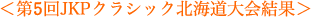 第5回JKPクラシック北海道大会案内